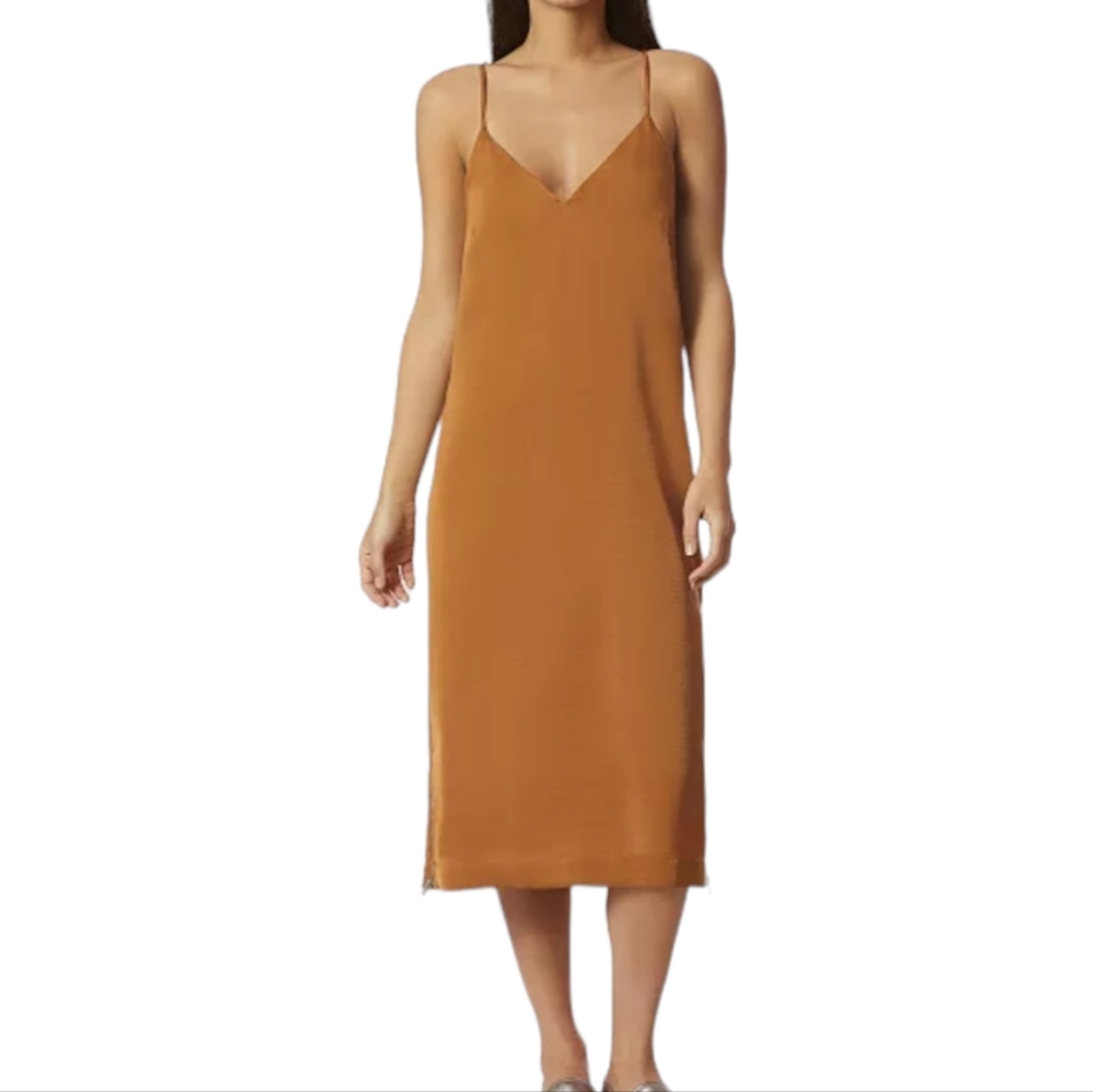 Avec Les Fillies zip slip dress in size small